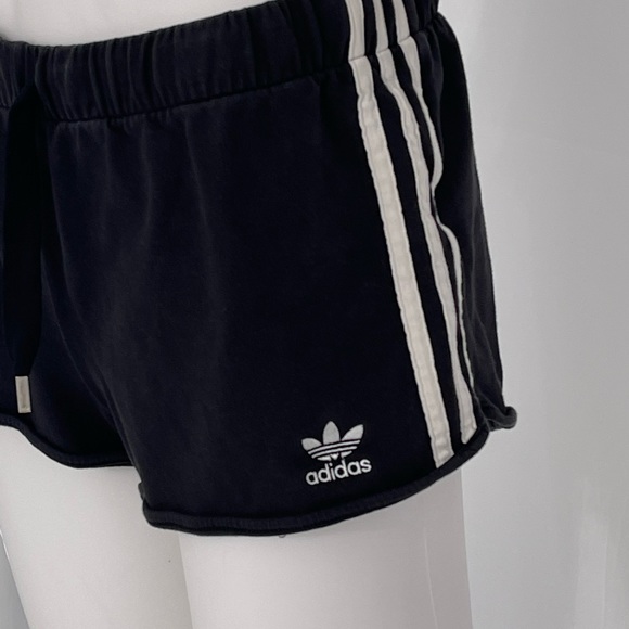 Black Adidas shorts. - Picture 3 of 4